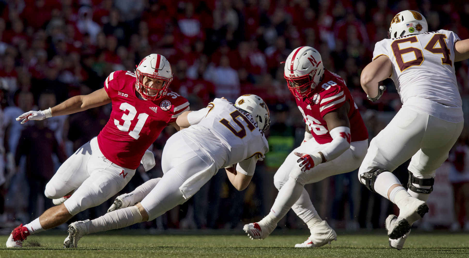 NU football vs. Minnesota, 10/20/18